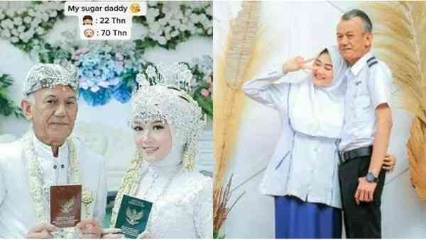VIRAL Gadis 22 Tahun Nikahi Pria 70 Tahun, Videonya Ditonton Jutaan Kali, Terungkap Faktanya Iseng