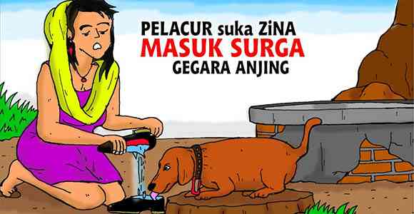 Memberi Mimum Anjing